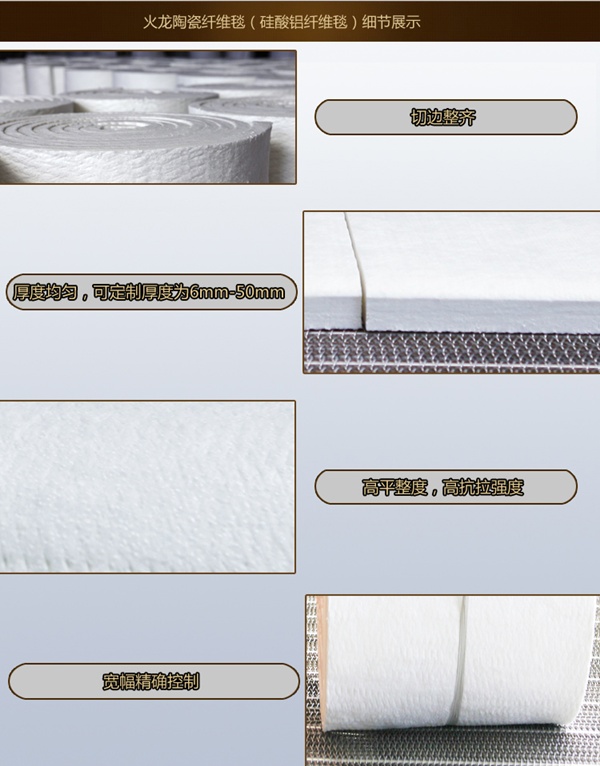 HLGX陶瓷纖維毯 HLGX陶瓷纖維毯