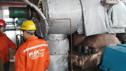 汽輪機(jī)本體保溫施工現(xiàn)場(chǎng) 汽輪機(jī)本體保溫施工現(xiàn)場(chǎng)