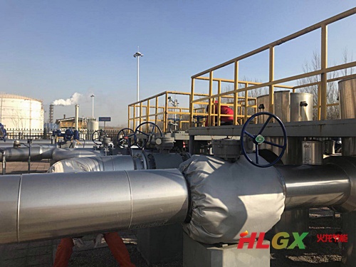 閥門保溫施工現(xiàn)場(chǎng)