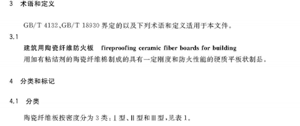 建筑用陶瓷纖維板標(biāo)準(zhǔn) 建筑用陶瓷纖維板標(biāo)準(zhǔn)