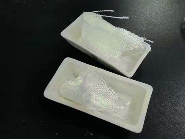 900℃高溫處理過的高硅氧布 900℃高溫處理過的高硅氧布