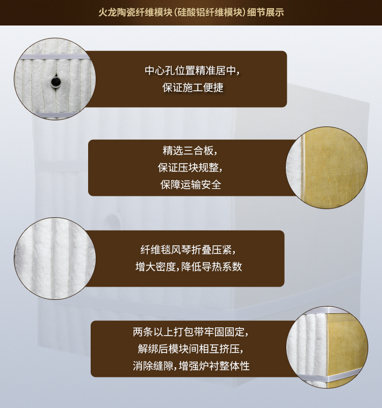 陶瓷纖維模塊應(yīng)用優(yōu)勢(shì) 陶瓷纖維模塊應(yīng)用優(yōu)勢(shì)