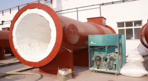 山東天力熱風(fēng)爐陶瓷纖維噴涂料、模塊安裝施工