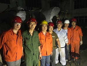 火龍節(jié)能內(nèi)部開展汽輪機保溫項目施工相互參觀學(xué)習(xí)活動