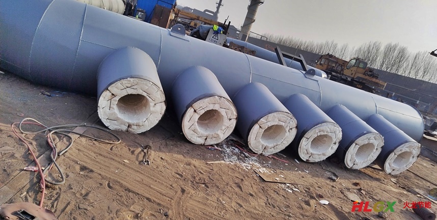 秦皇島宏興鋼鐵石灰窯脫硫脫硝煙道保溫項(xiàng)目